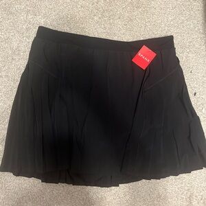 Spanx Get Moving Pleated Skirt XL Very Black